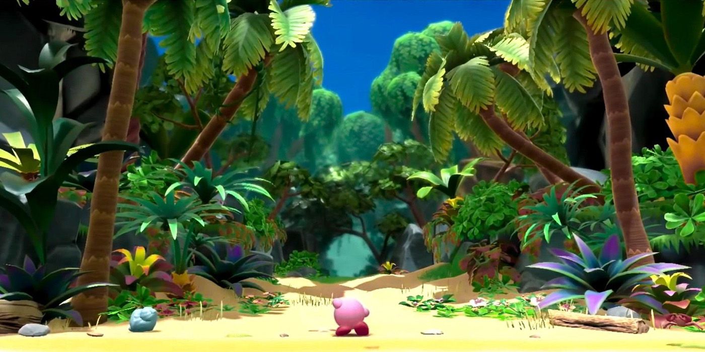 Kirby And The Forgotten Land Beach Animal Crossing