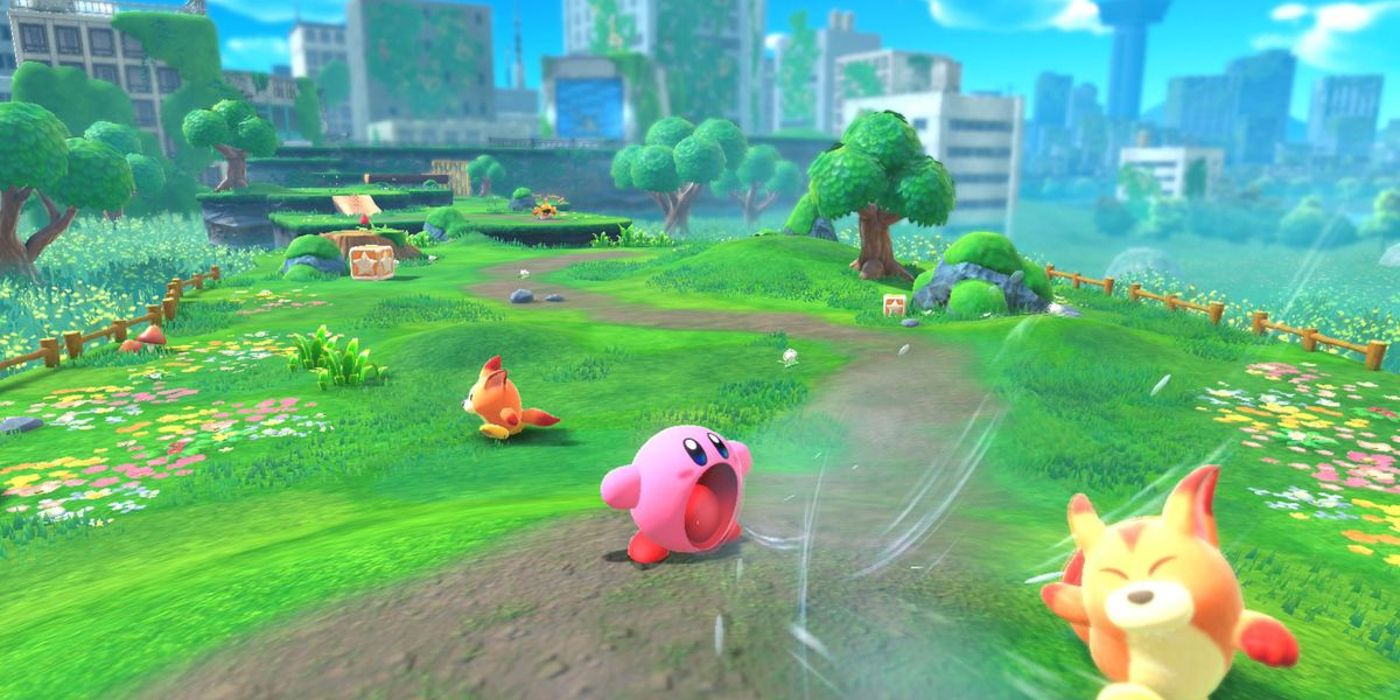 Kirby And The Forgotten Land Difficulty Isn't Too Easy