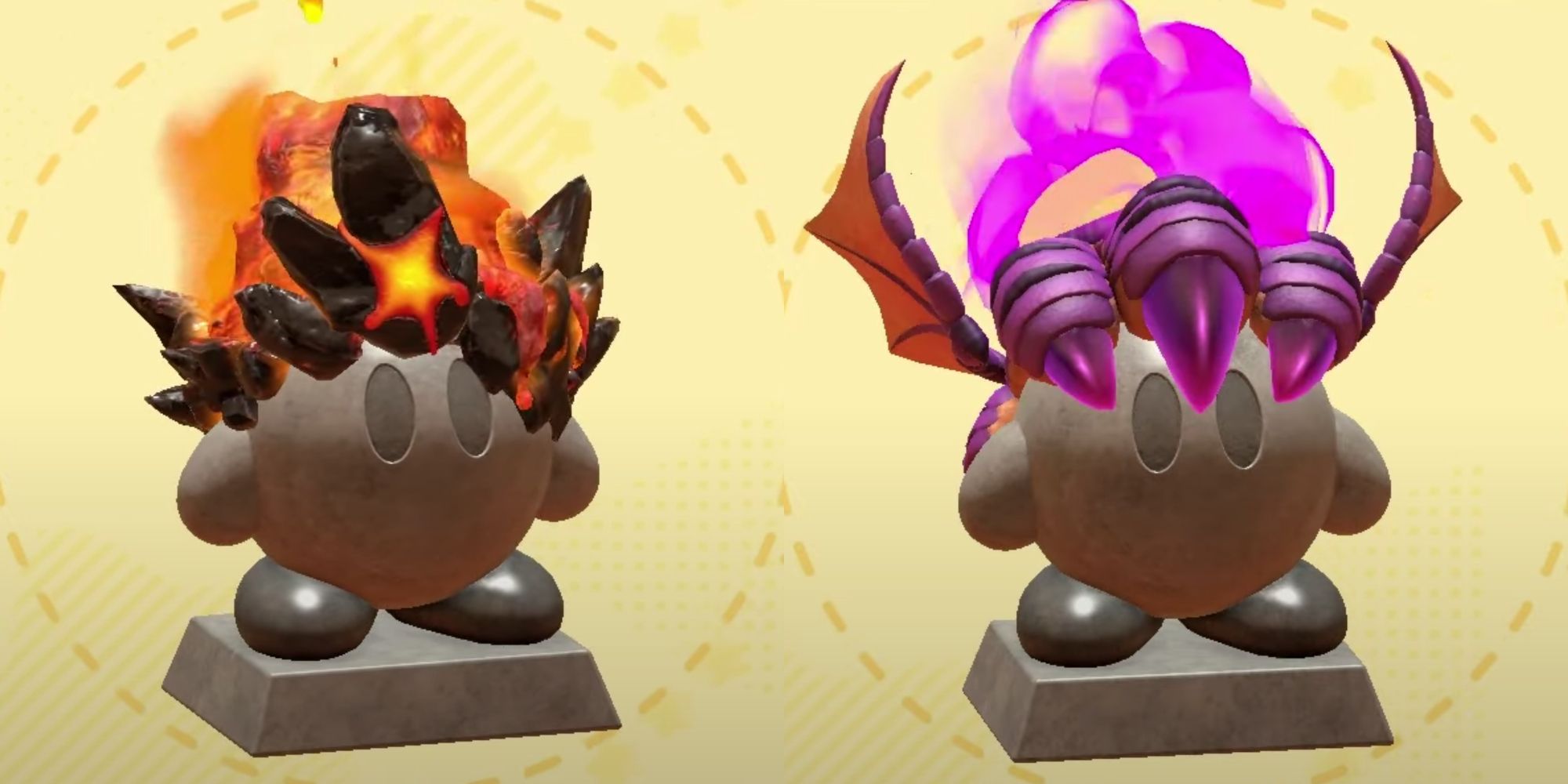 Kirby &amp; The Forgotten Land's Evolved Fire Abilities.