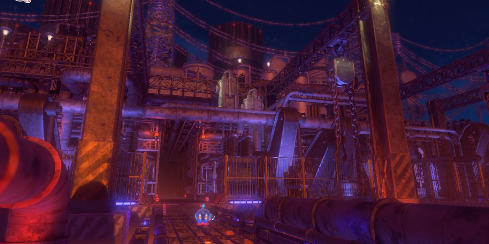 Entering the Burning, Churning Power Plant level of Kirby &amp; The Forgotten Land