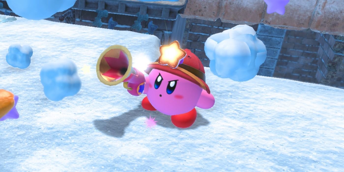 Kirby The Forgotten Land Gun Cover