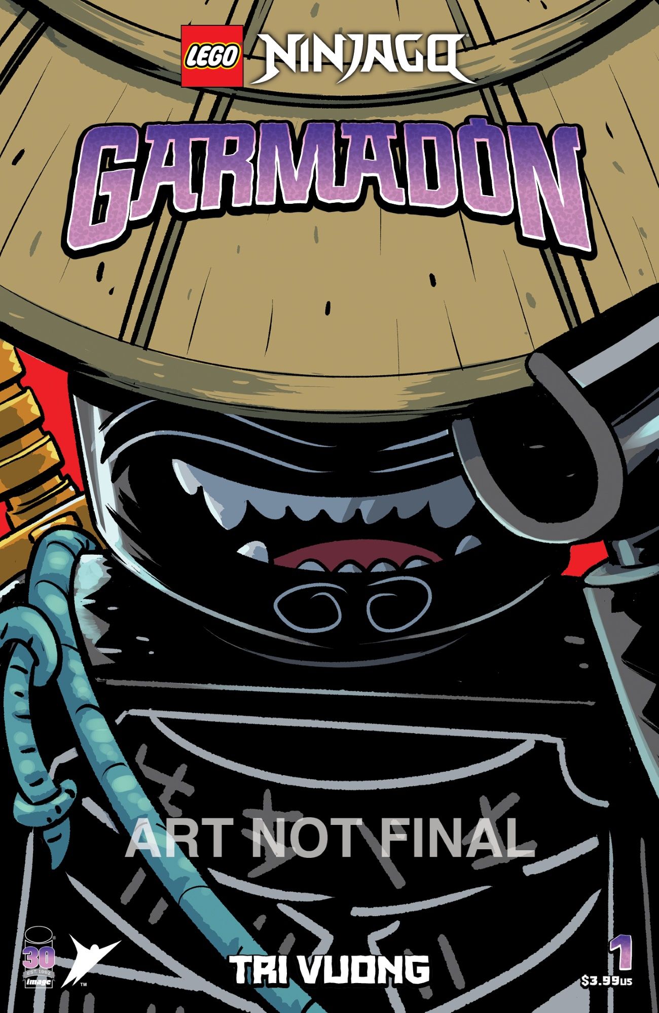 LEGO Ninjago Garmadon Comic Cover Art