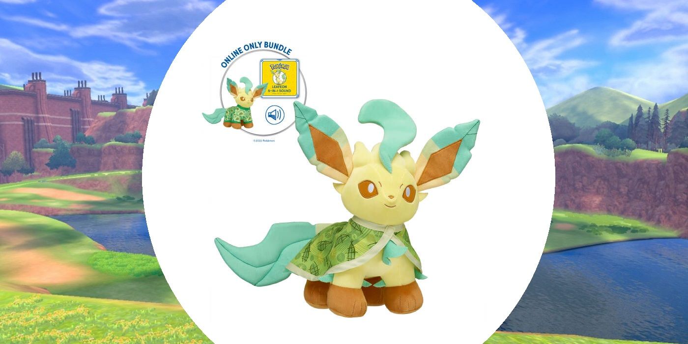 Build a Bear Pokemon Leafeon fashion