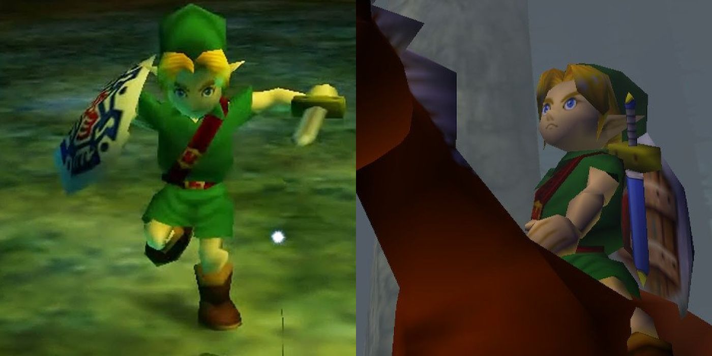 Legend of Zelda Nintendo 64 mod game links Ocarina of Time, Majora's Mask