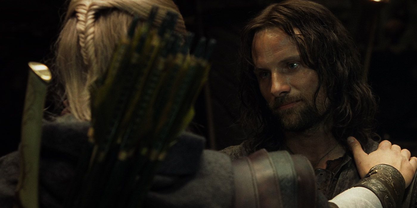Legolas and Aragorn in The Lord of the Rings