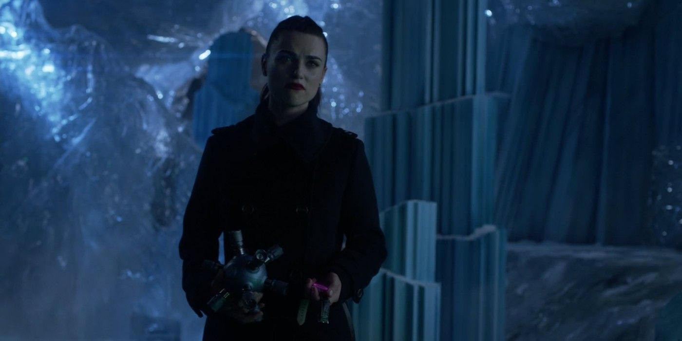 Lena Luthor in the Fortress of Solitude on Supergirl