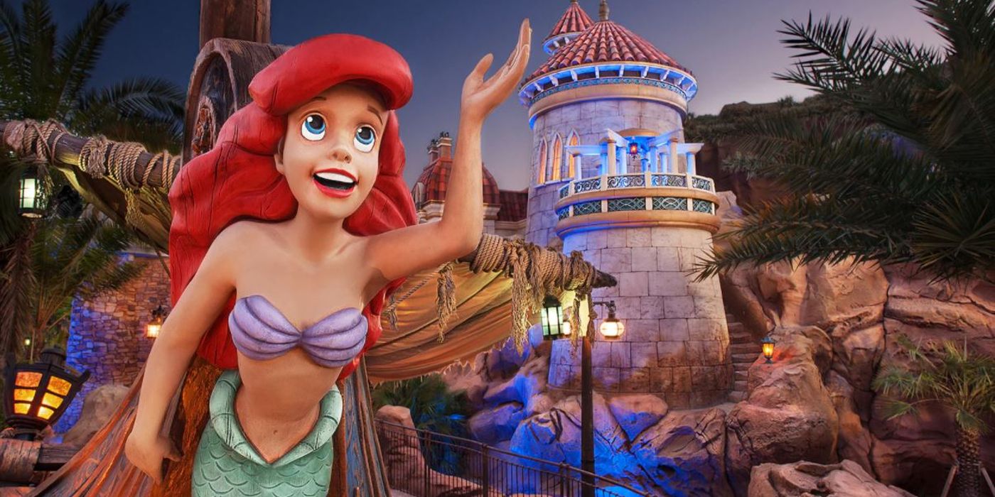 Little Mermaid Ride in Disney World