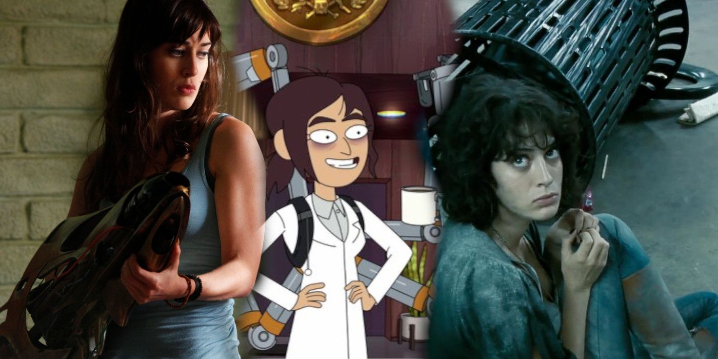 Lizzy Caplan's characters in Item 47, Inside Job and Cloverfield
