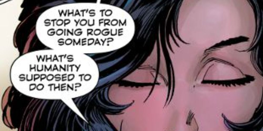Lois Lane reveals Superman's idenitity in Superman #43
