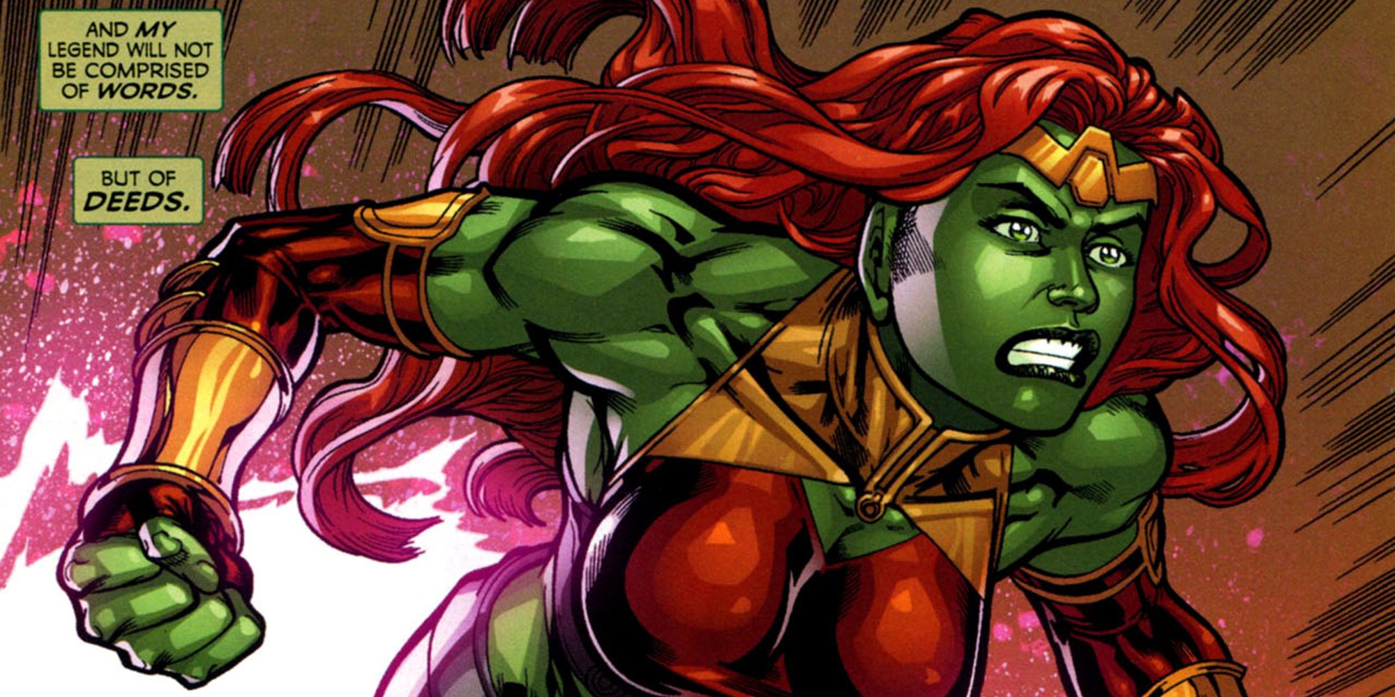 Lyra charging into battle in All-New Savage She-Hulk #4