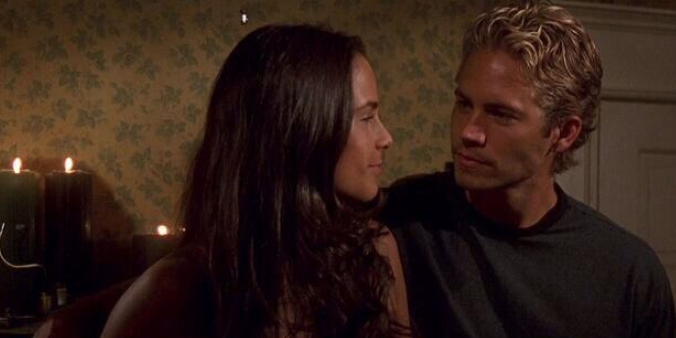 MIa flirts with Brian in The Fast And The Furious (2001)