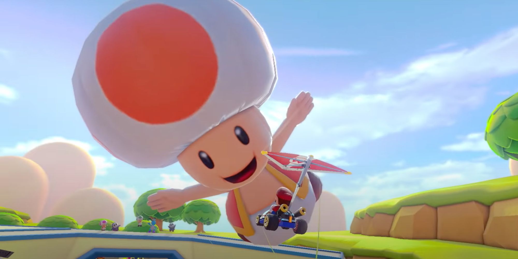 Toad Circuit is the worst track in Mario Kart 8's first DLC wave only because it's a standard track from a beginner cup