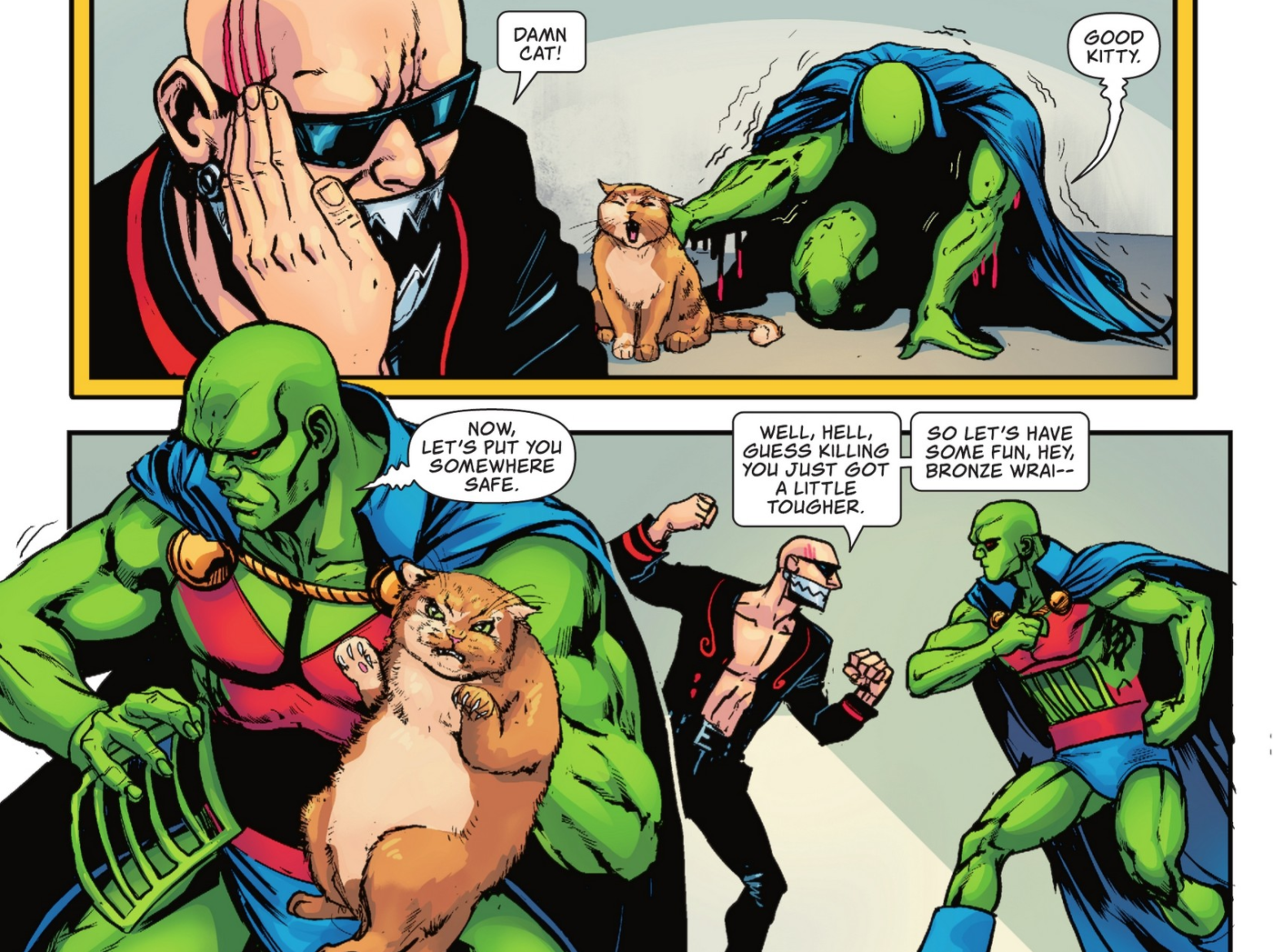 Martian Manhunter Justice League healing factor