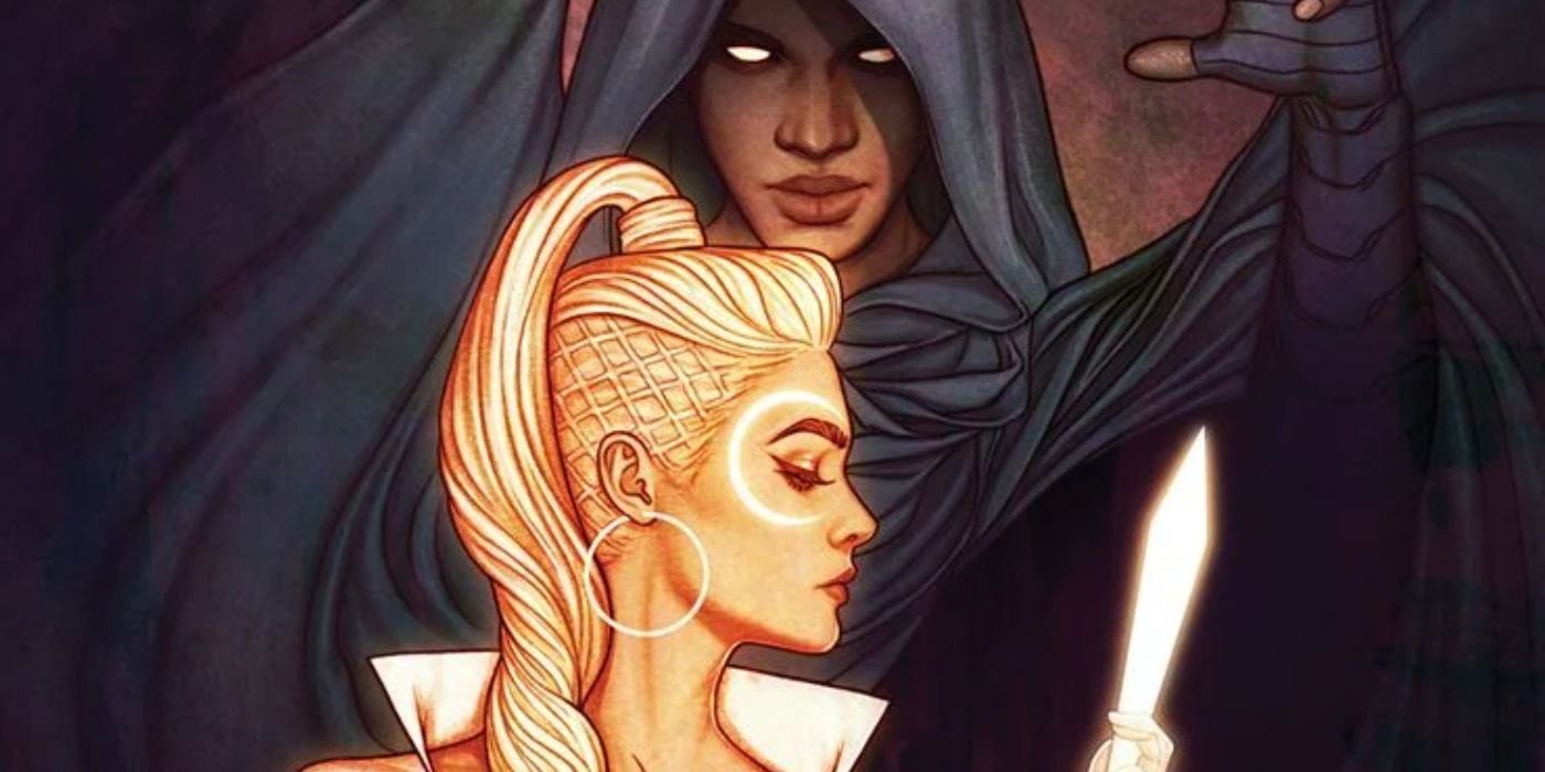 Cloak and Dagger look on from Marvel Comics