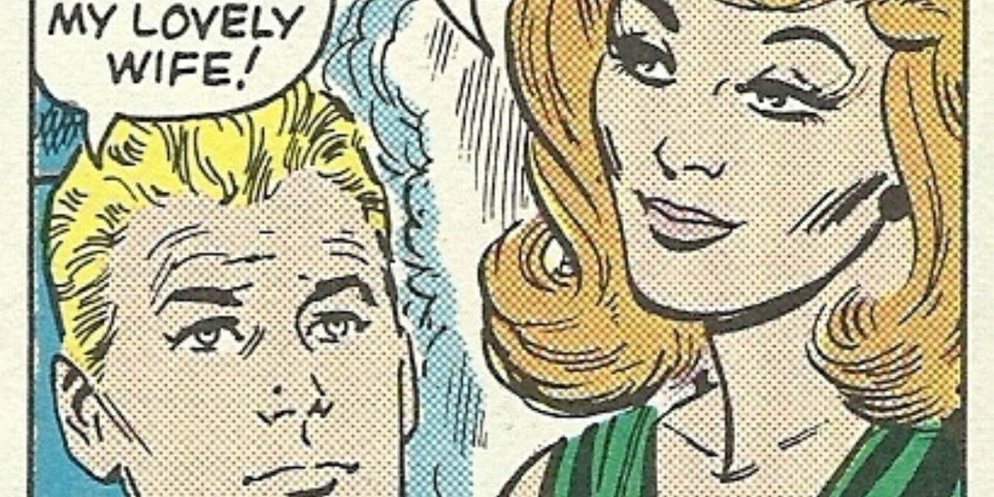 Hank Pym and Maria Trovaya in the comics