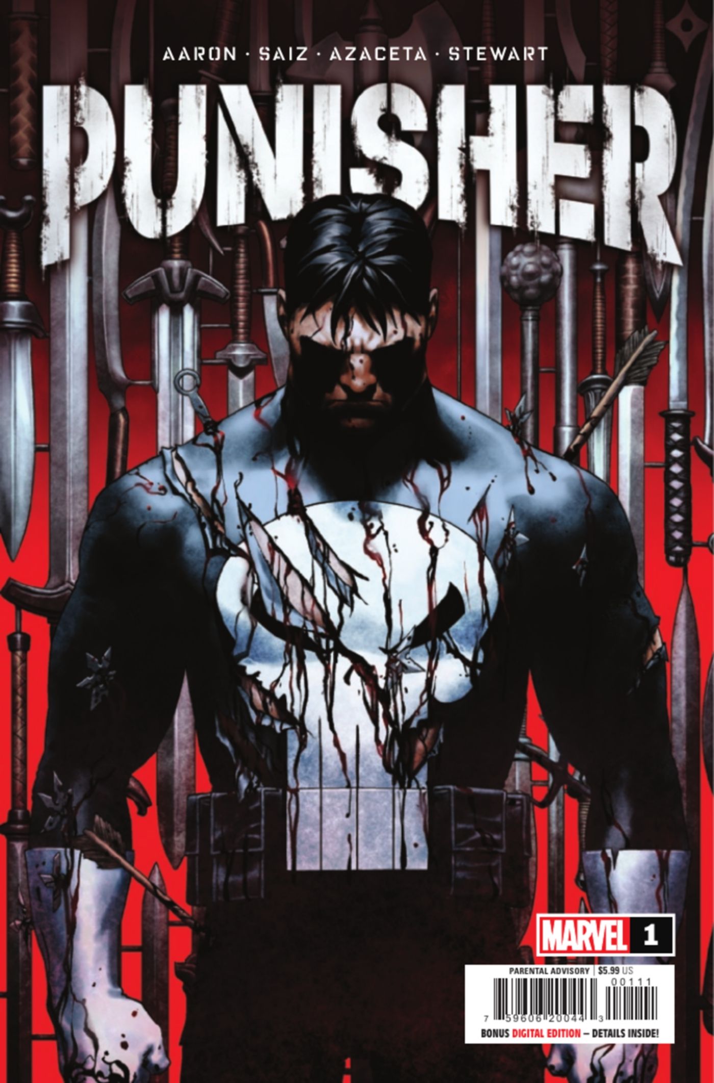 Marvel Comics Punisher 1 Page 1