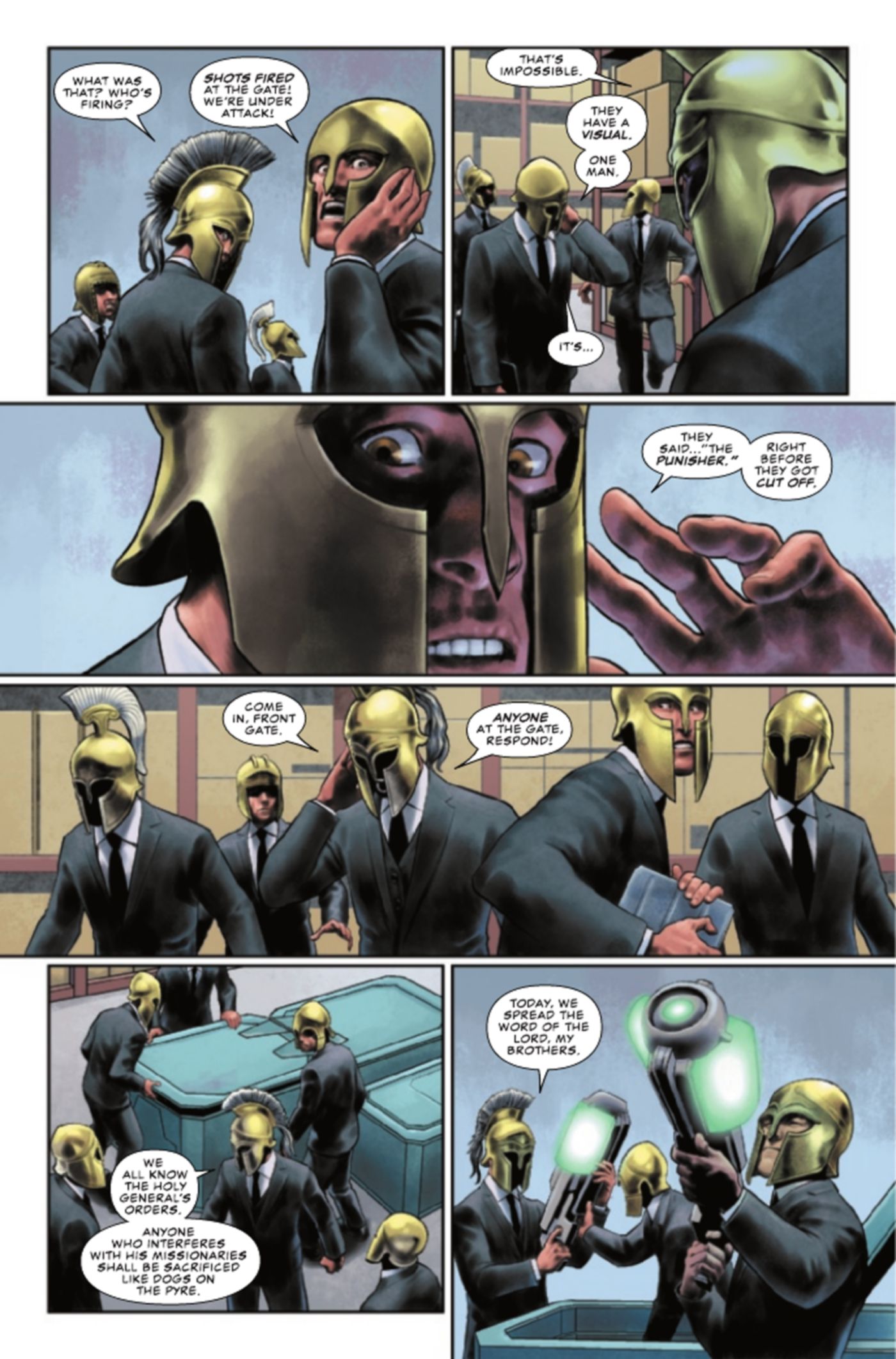 Marvel Comics Punisher 1 Page 2