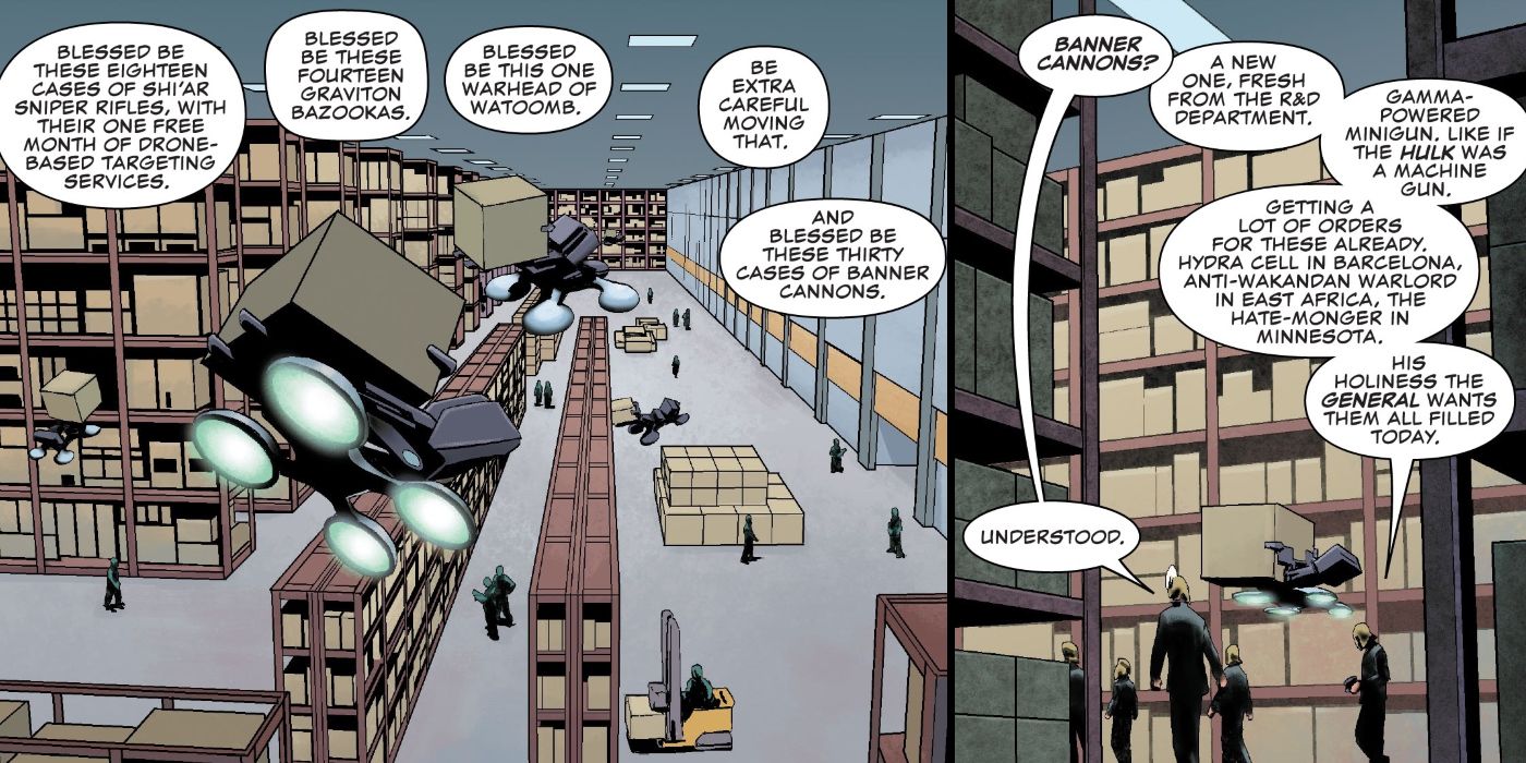 Marvel Gamma Weapon Banner Cannons