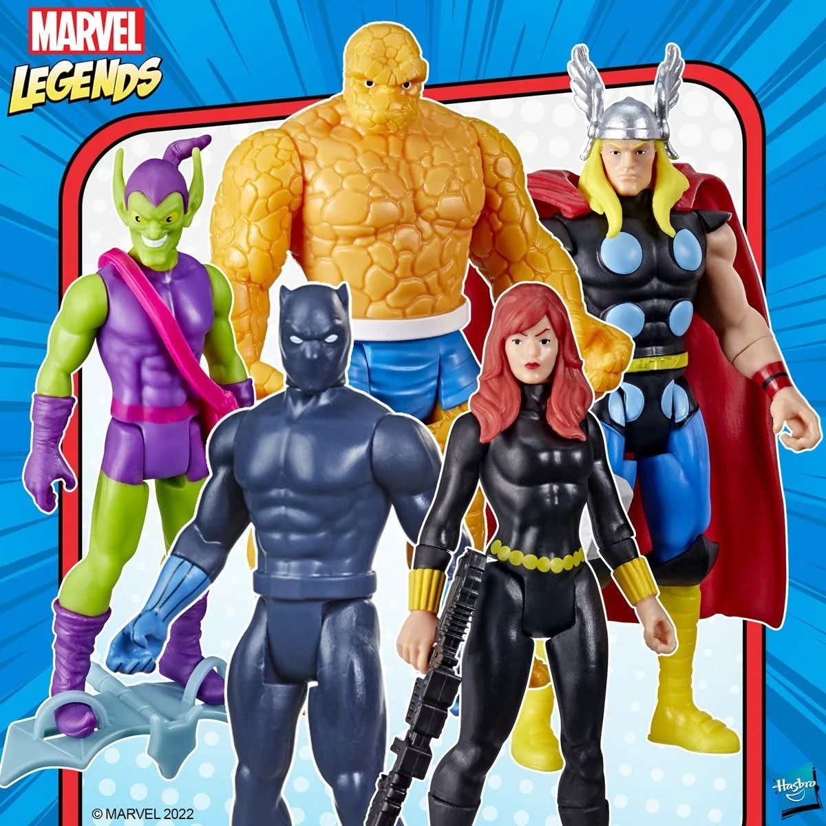 Avengers 2022 Marvel Legends 6-Inch Action Figures Wave 1 Case of 8