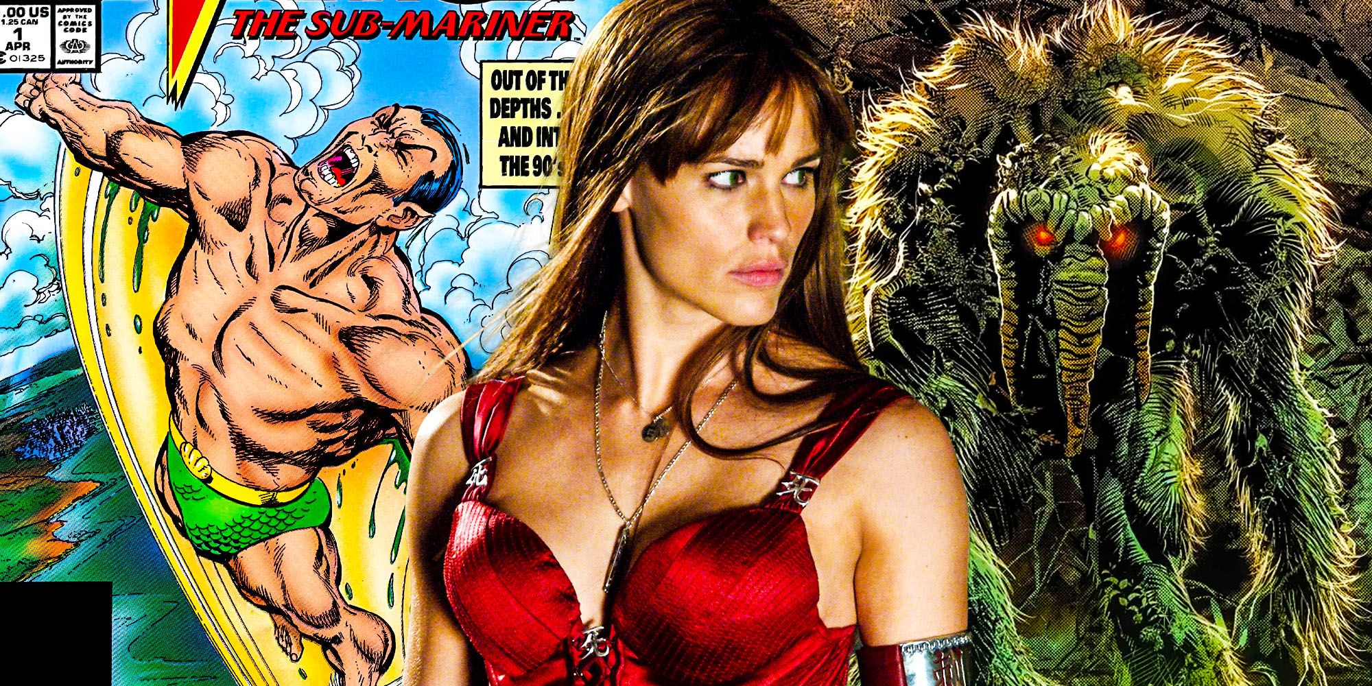 Marvel pre MCU Movie slate namor elektra man thing