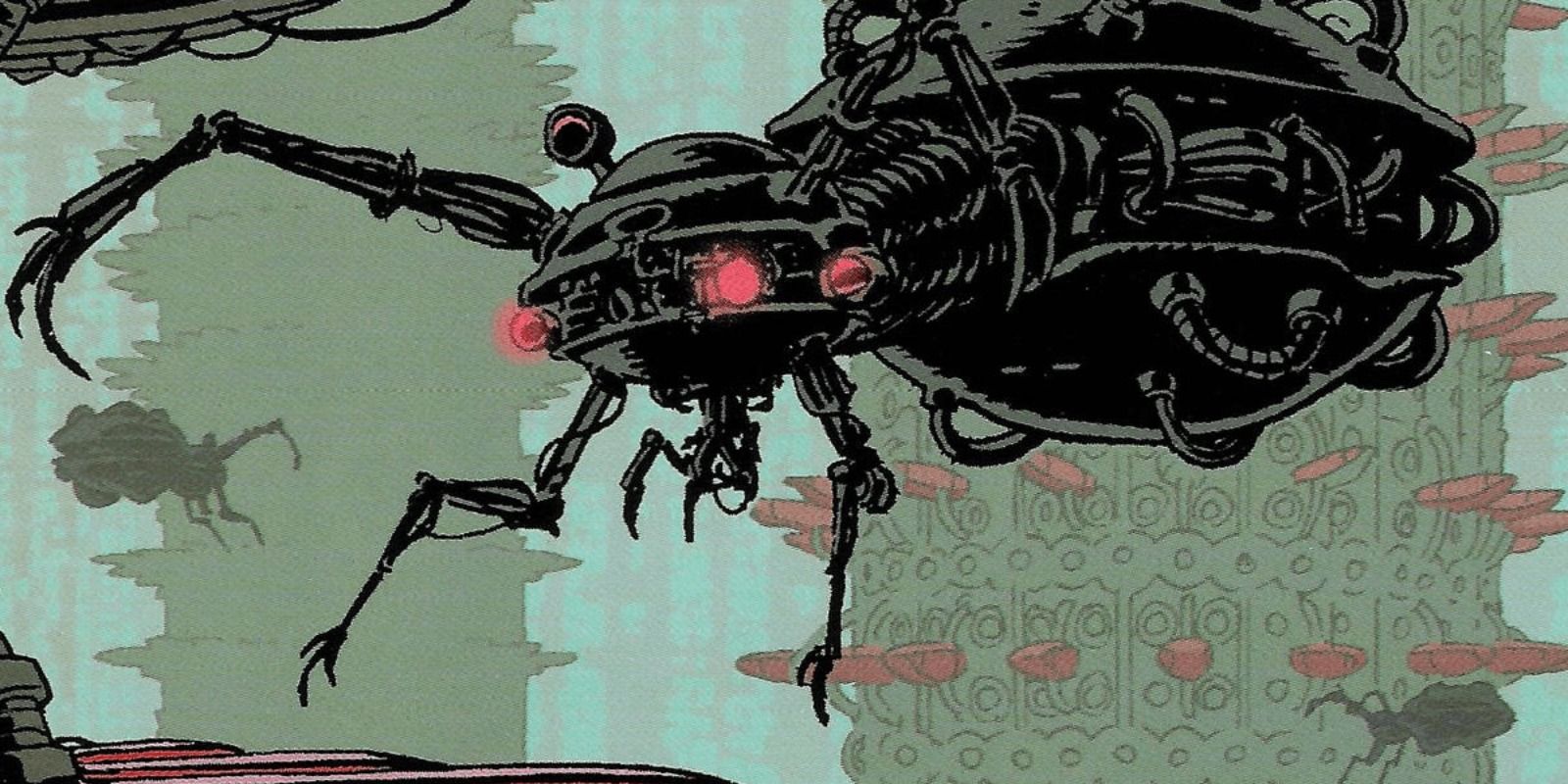 Matrix comic machine bug