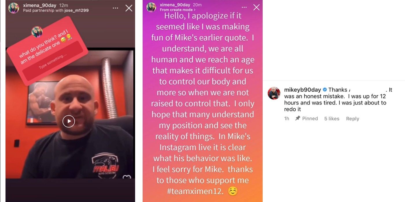 Mike Ximena Instagram Cameo Snot Video In 90 Day Fiance