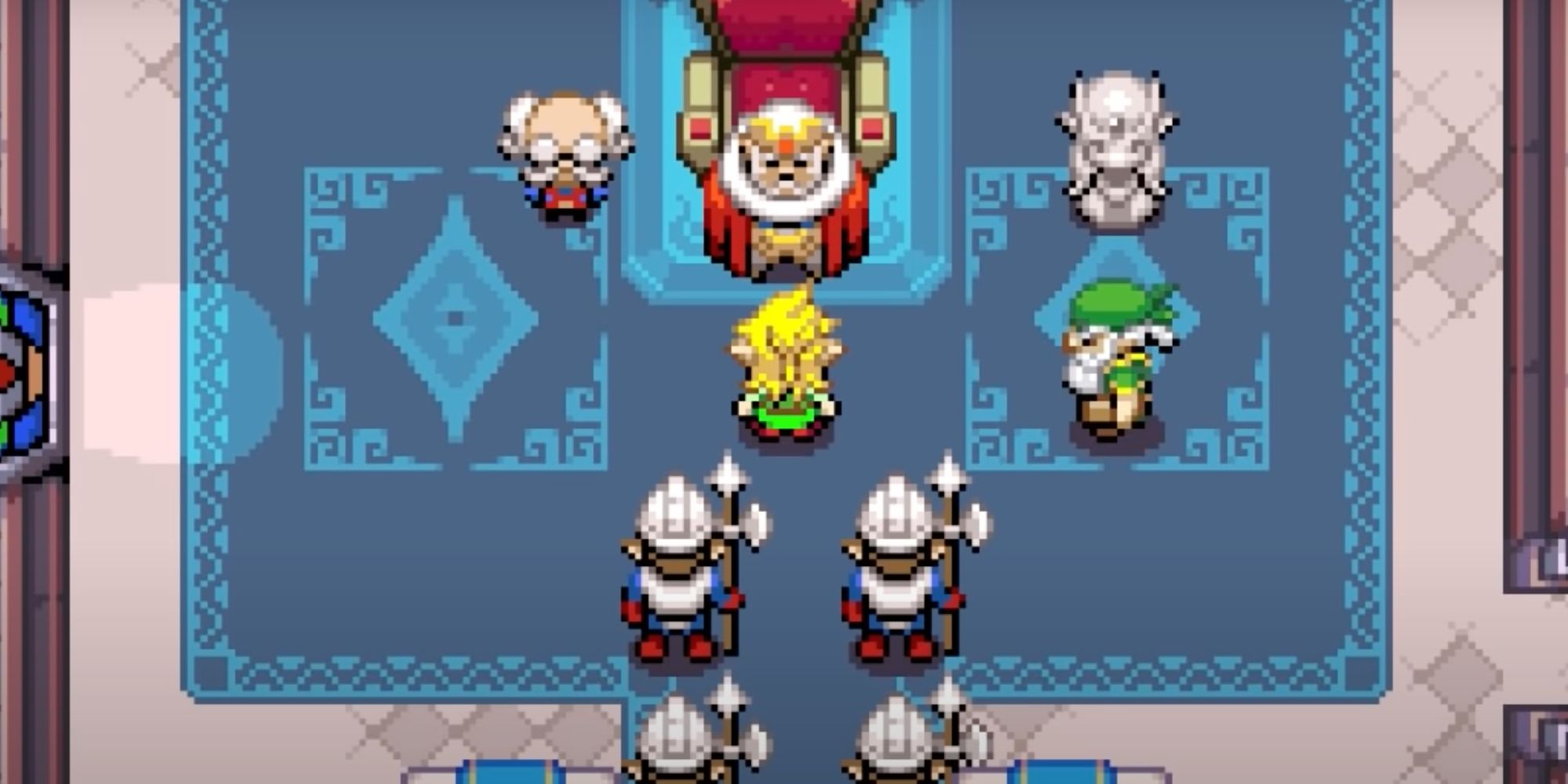 The Minish Cap tells Vaati's origin story, where he takes over Hyrule Castle trying to harness the power of the Triforce