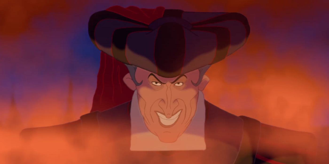 Minister Frollo in The Hunchback of Notre Dame