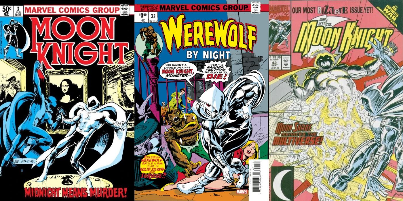 Moon Knight Comics, Moon Knight Comic Book List