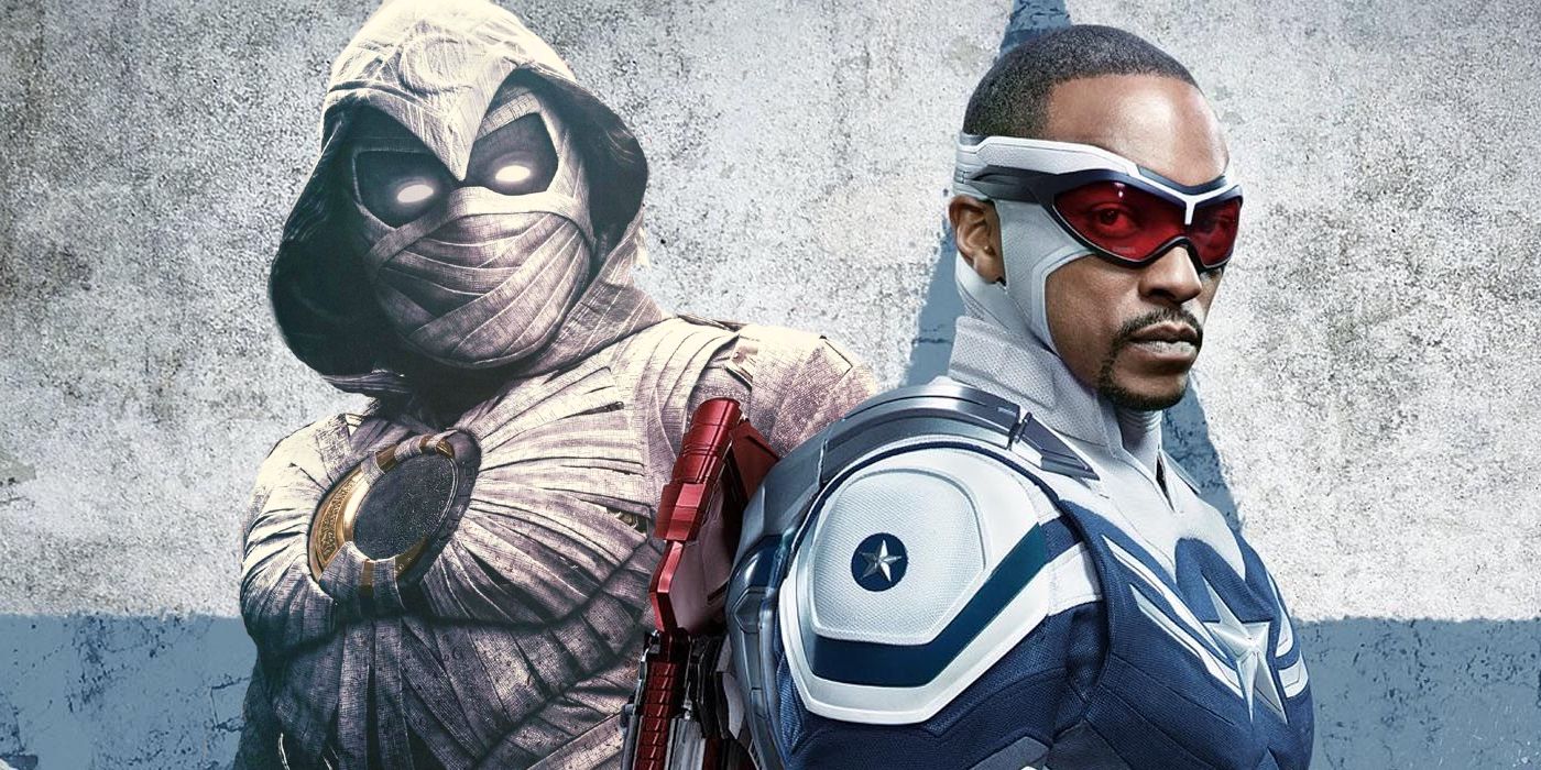 Moon Knight Falcon and Winter Soldier