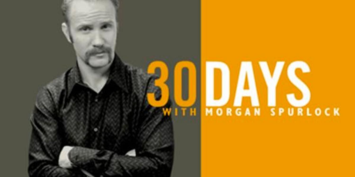 Morgan Spurlock in a promo image for 30 Days