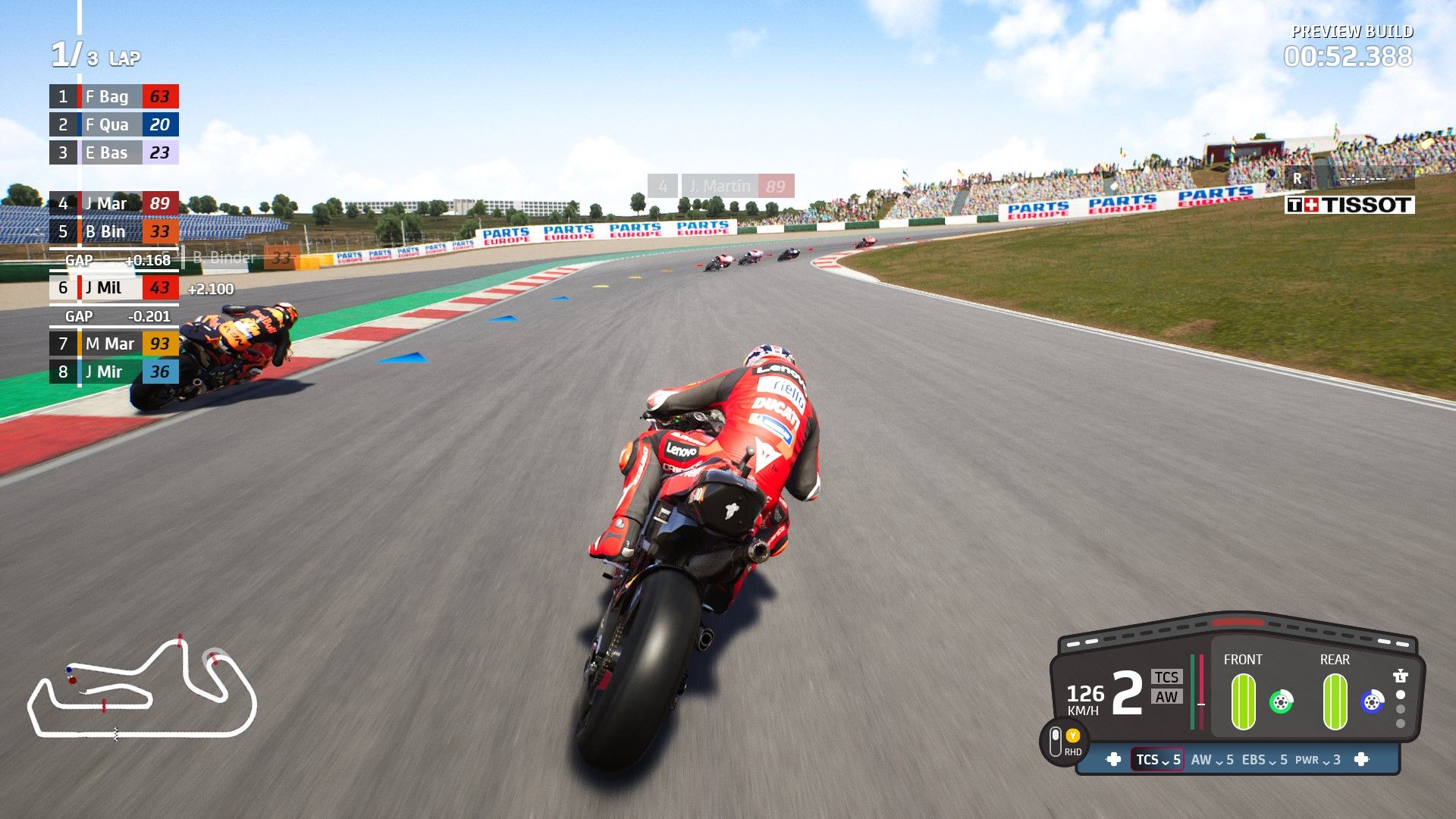 MotoGP 22 Preview Overtake