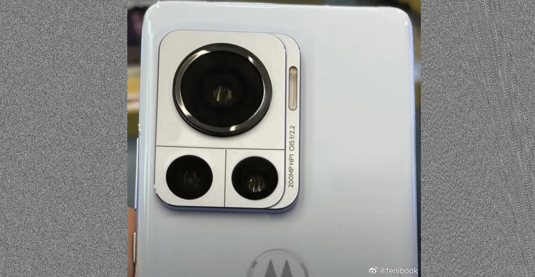 Motorola Frontier 200MP camera leak
