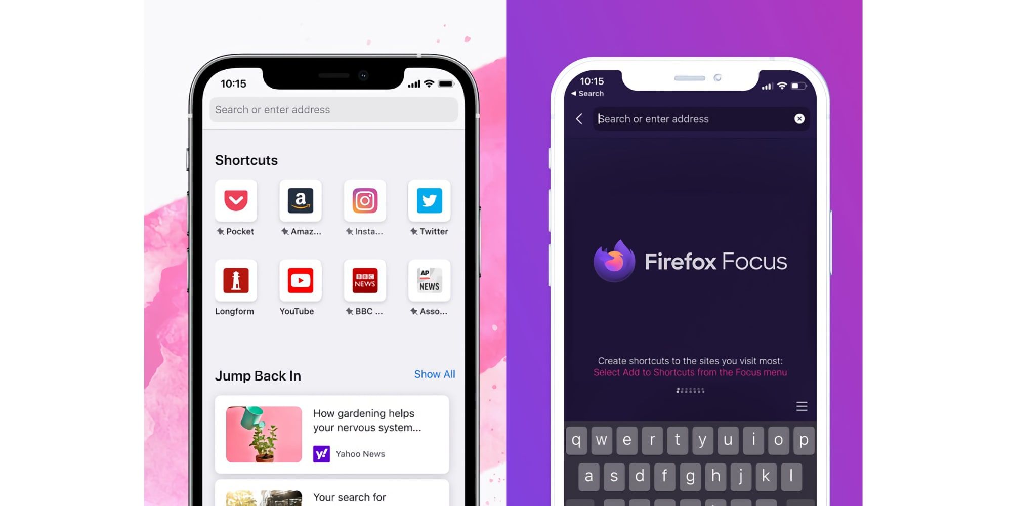 Mozilla Firefox And Focus For iPhone