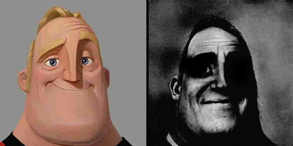 Mr Incredible is becoming uncanny in a new meme icon. Fond on meme.co.io.