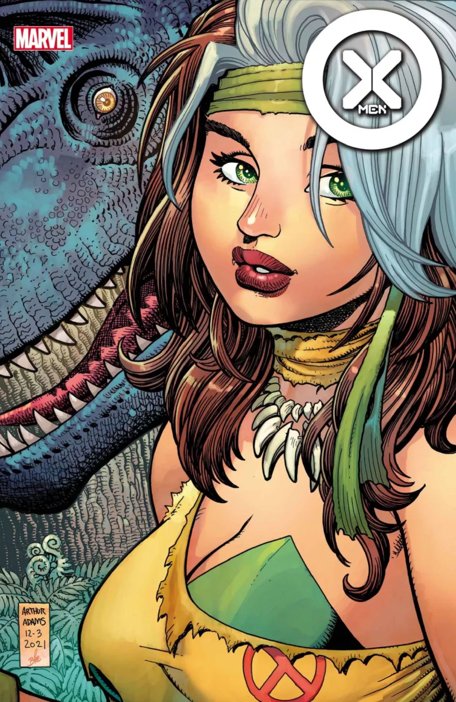 Rogue’s Savage Land Costume Returns in Comic Art Tribute to Iconic Outfit