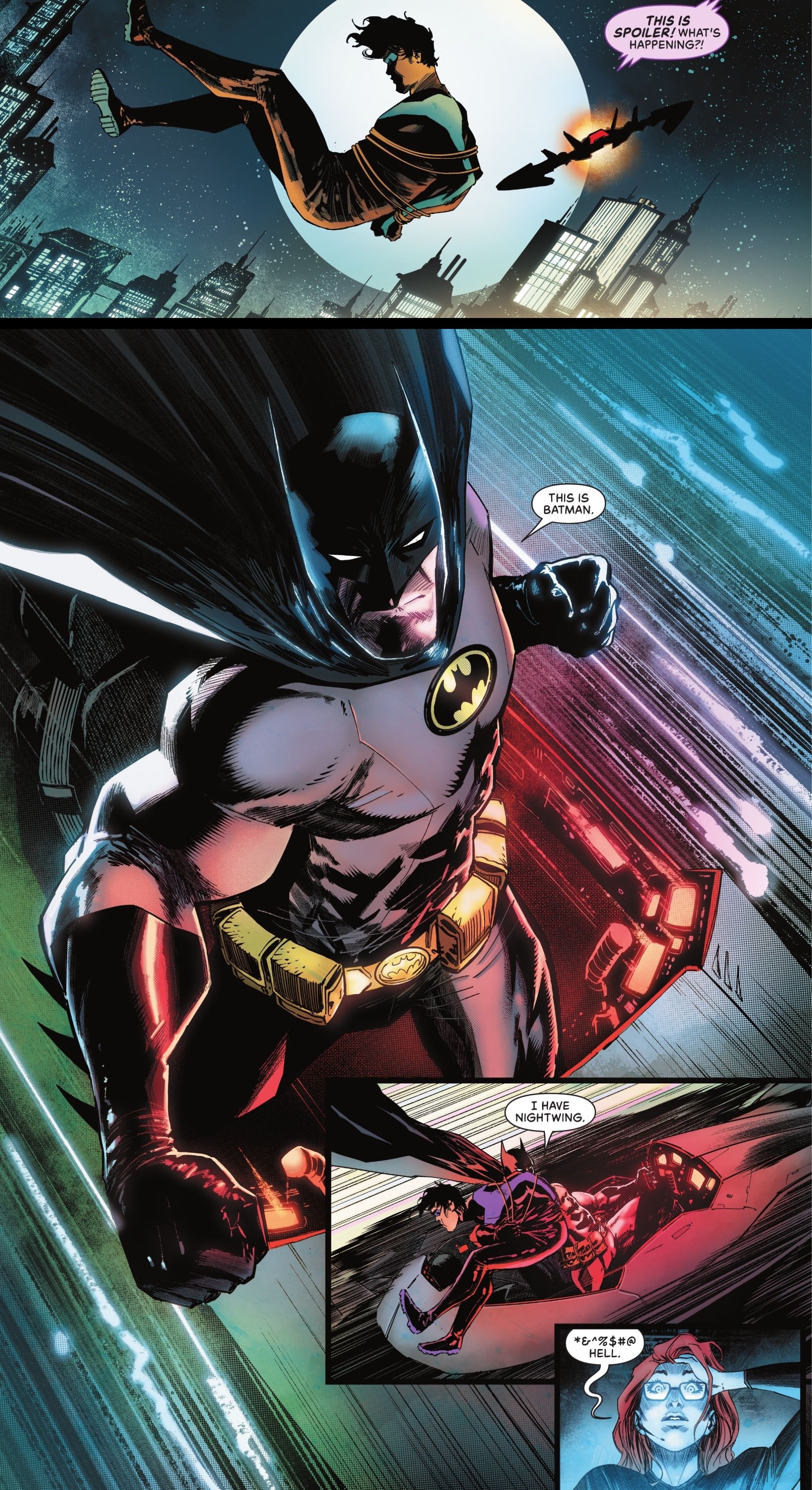 Nightwing Batman Arkham Crossover