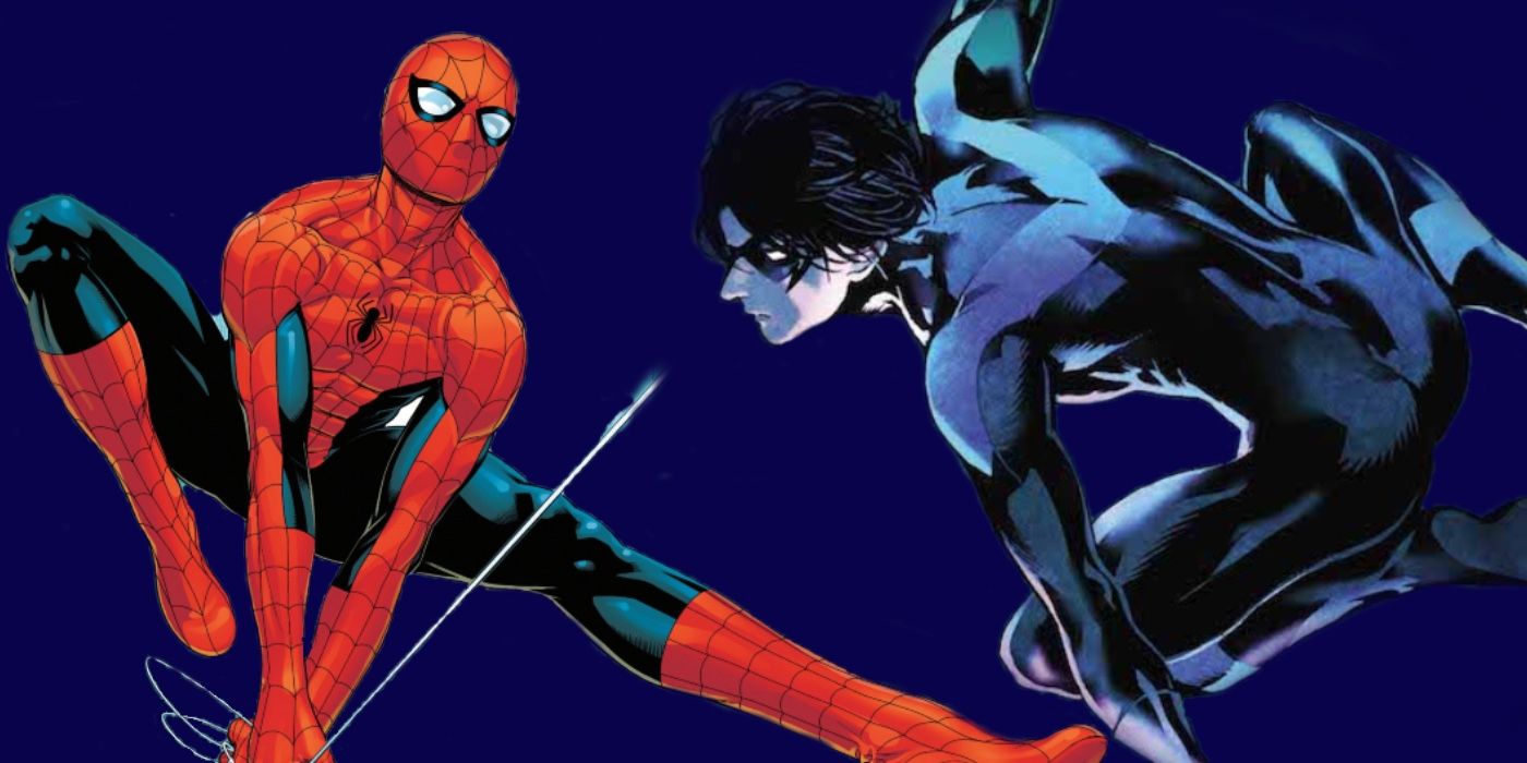 Nightwing and Spider-Man