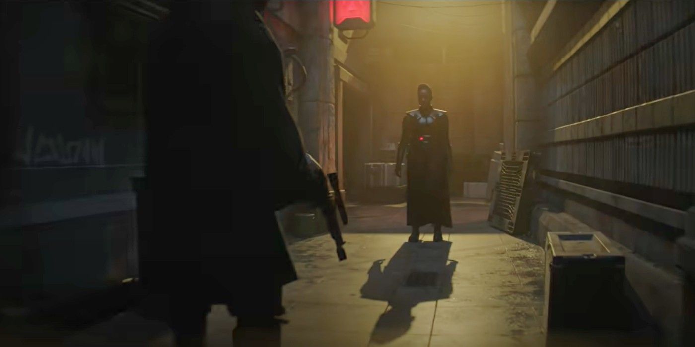 Obi Wan Kenobi Trailer in Alley with Blaster