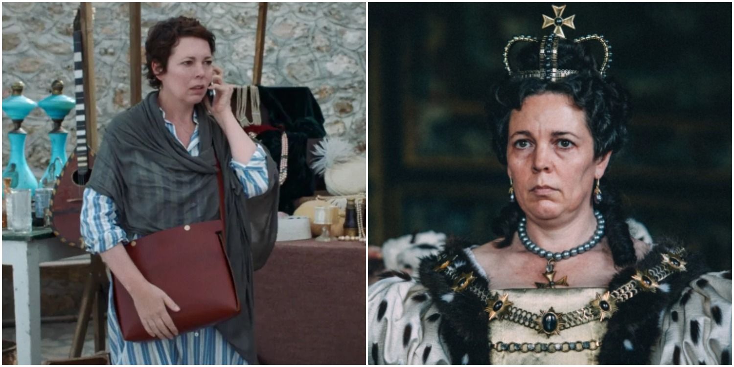 Olivia Colman in The Favourite and The Lost Daughter