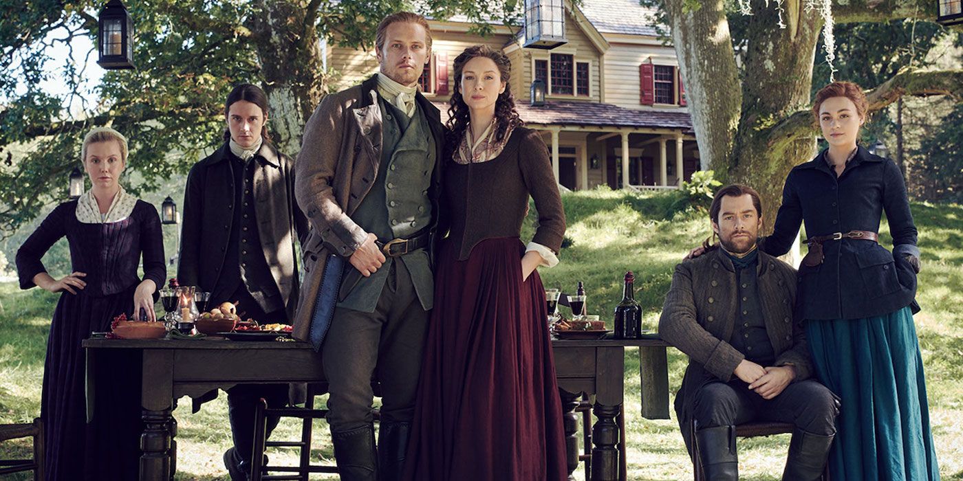 The Frasers at Fraser's ridge in Outlander