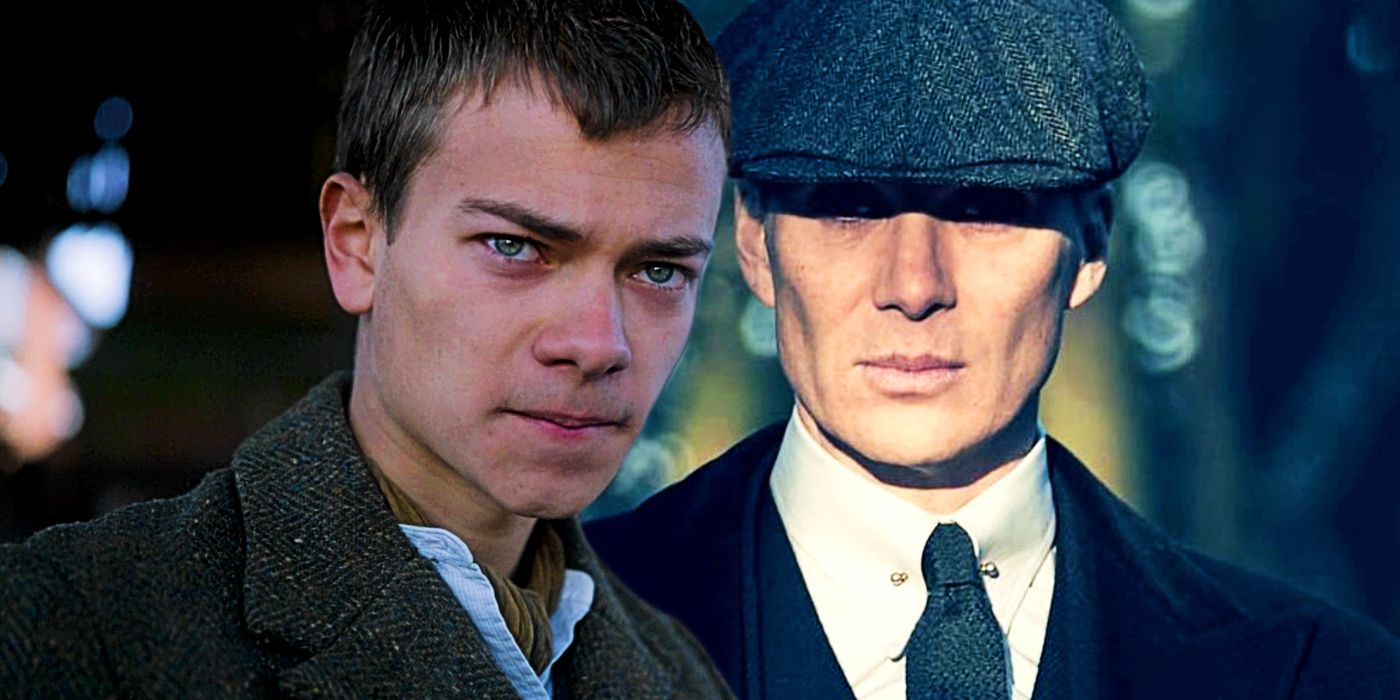 Merged image of Duke Shelby and Tommy Shelby in Peaky Blinders