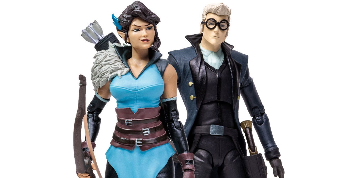 Percy and Vexahlia Wave 1 Figures - Critical Role The Legend of Vox Machina Toys