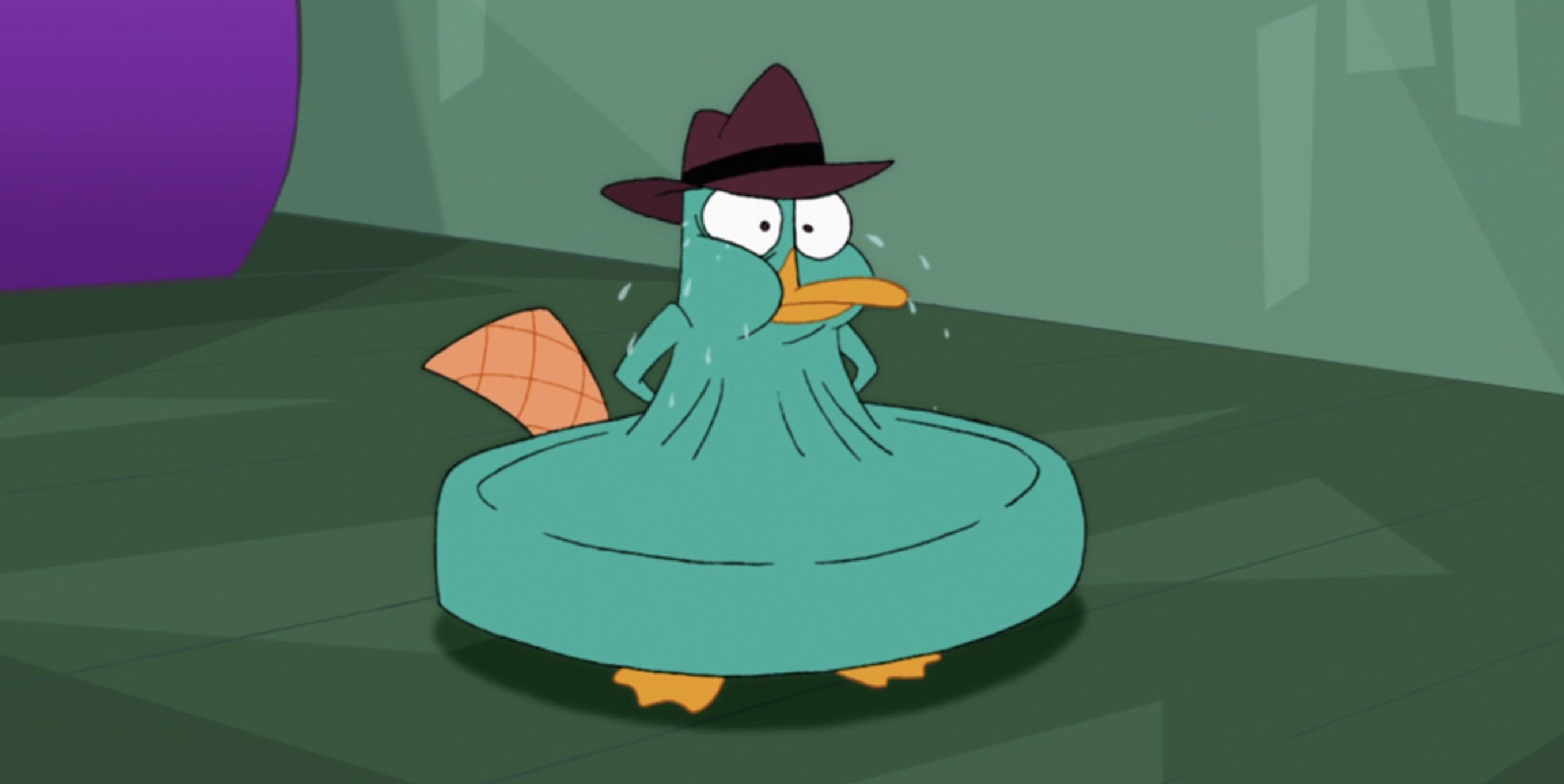 Perry Eats The Cheese