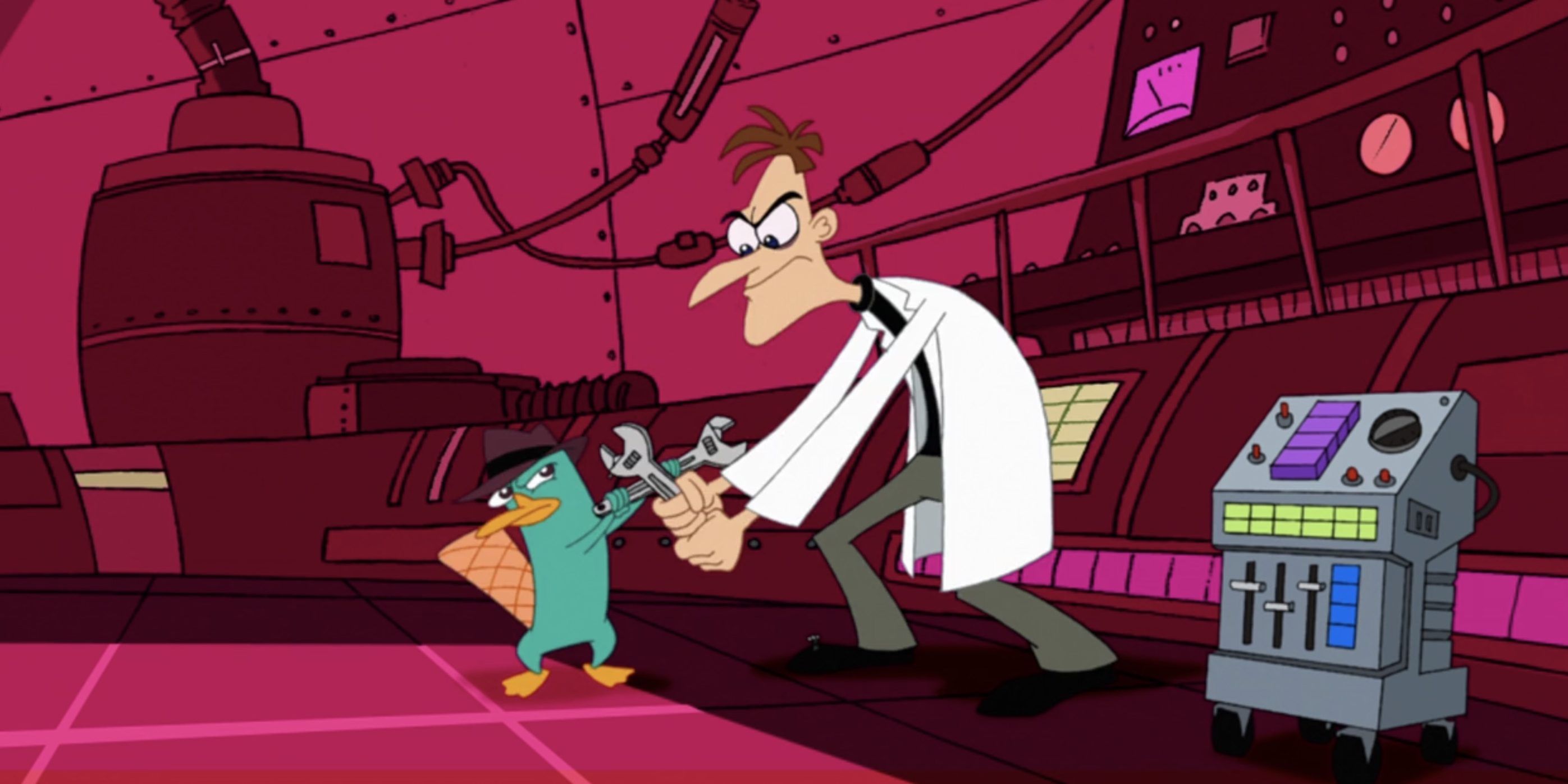 Perry and Dr. Doofenshmirtz's First Battle