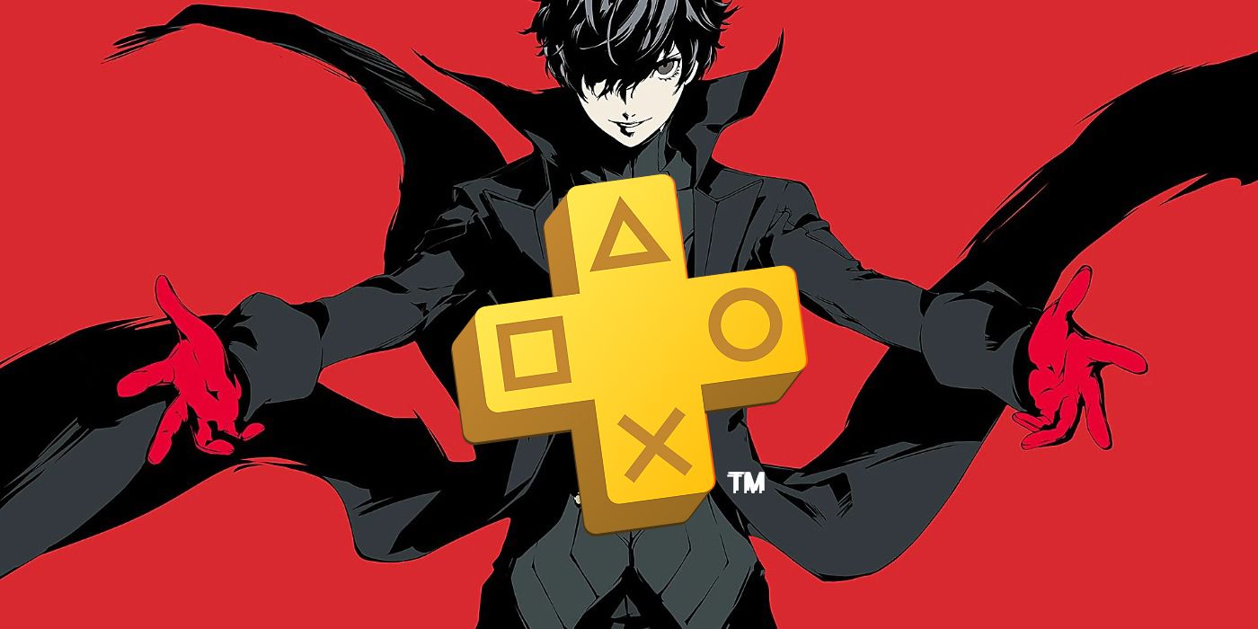 Persona 5 PlayStation Plus Cover