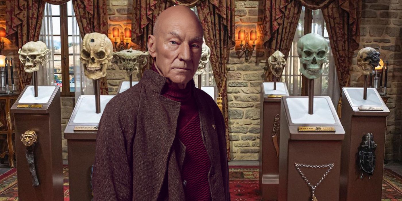 Star Trek: Picard BTS Images Show Detailed Look At Skull Collection