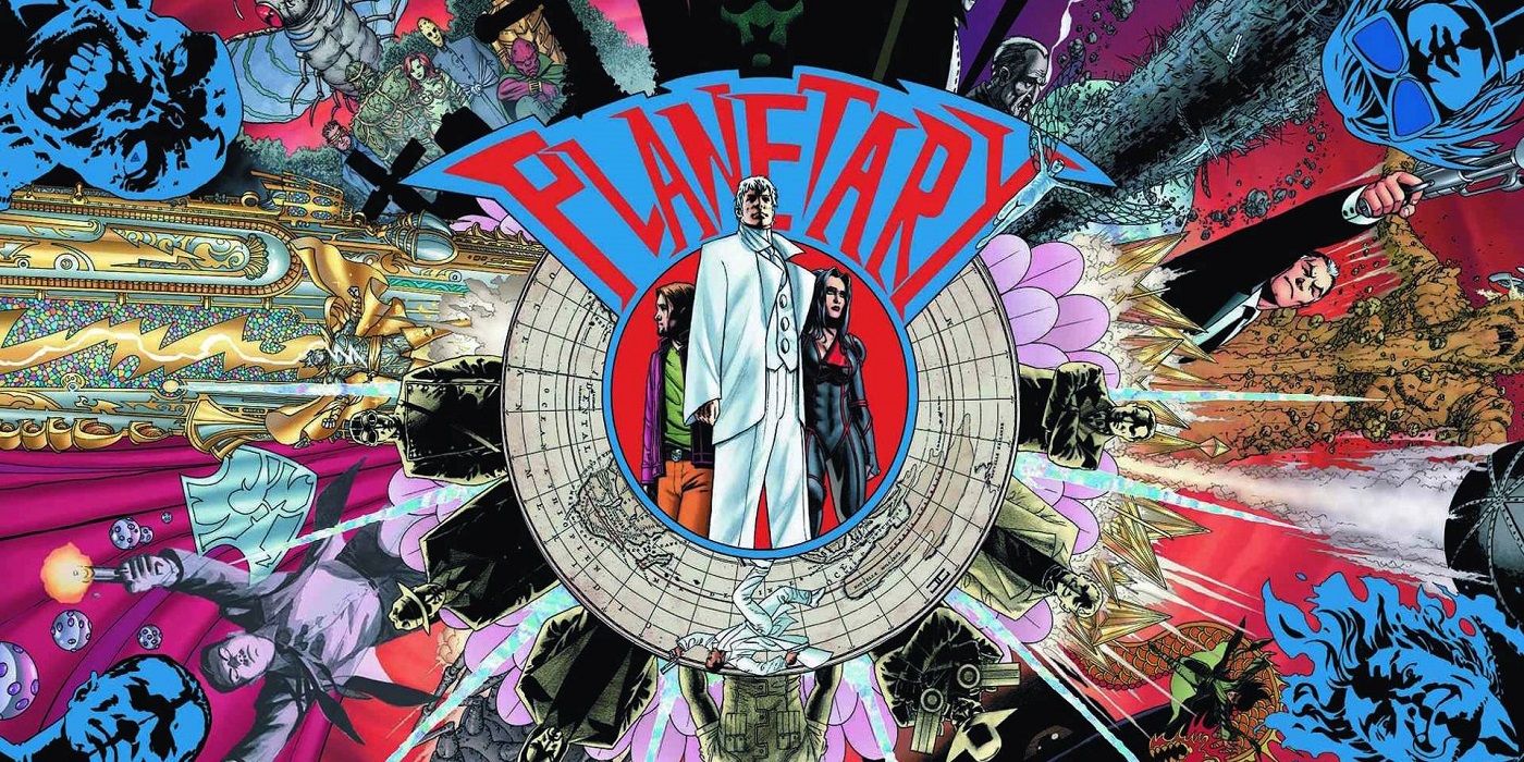 The cover of a Planetary comic