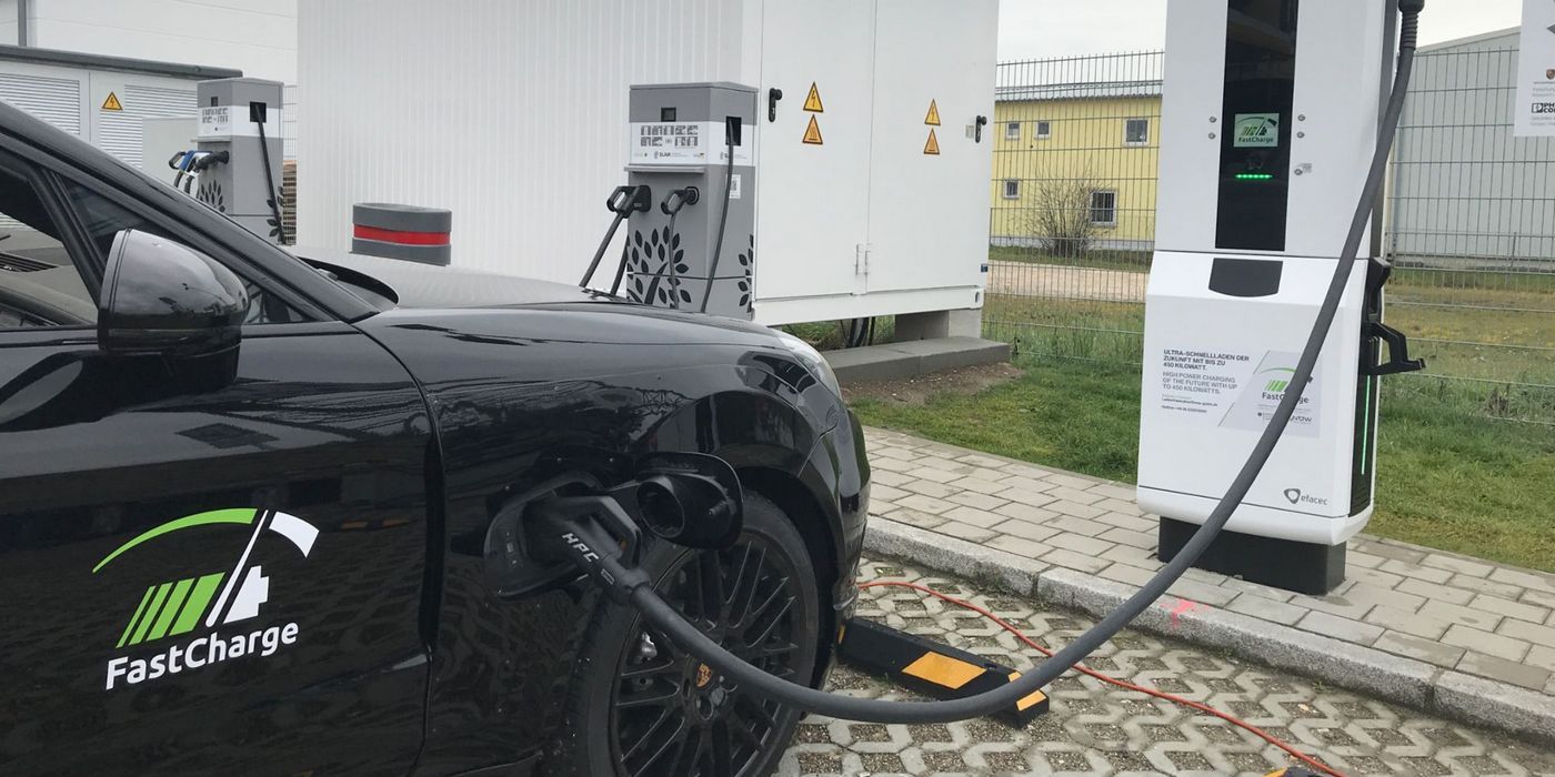 Porsche charging
