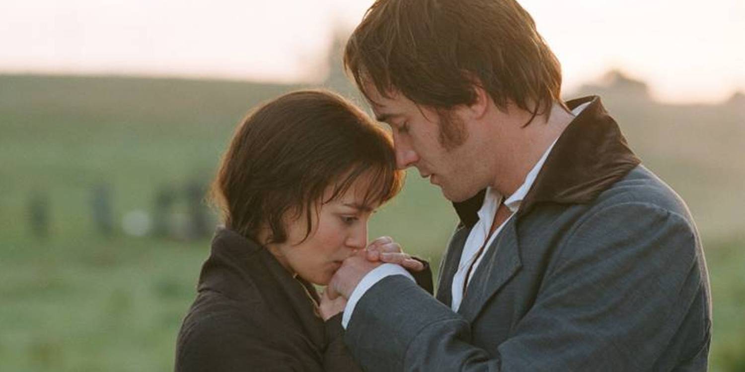 Orgulho e Preconceito 2005 Keira Knightley e Matthew Macfadyen como Elizabeth Bennet e Mr Darcy